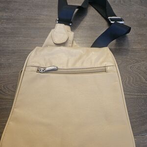 Travelon Tan Crossbody Bag